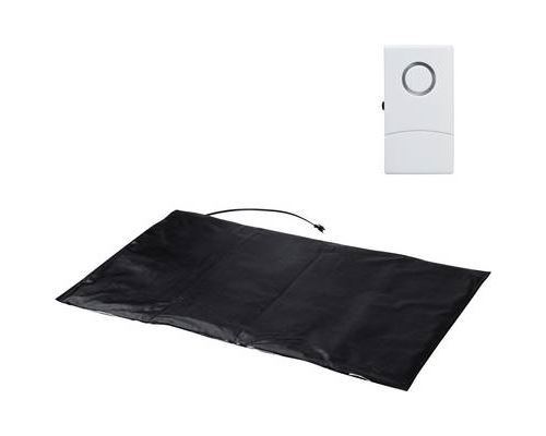 Indexa Noir Tapis De Contact Avec Alarme Pentatech 95 Db 33620