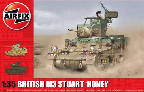 M3 Stuart honey (british Version) - 1:35e - Airfix