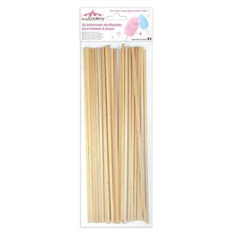 25 bâtonnets pour Barbe à papa - 1
