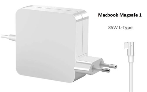 Chargeur Adaptateur Secteur 85W L-Tip Pour Apple MacBook Pro Magsafe Modèles A1172 A1174