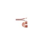 DCSk - 30m - 2 X 2.5mm² - Câble Audio Blanc Pour Enceintes - Câble HP En Cuivre OFC Pour HiFi Et Hi-FI Embarquée - Fabrication Allemande - Conducteur 99,99% Cuivre Avec Isolant