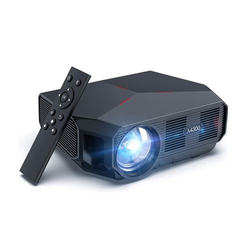 Vidéoprojecteur TRANSJEE A4300 PRO 720P HD Noir