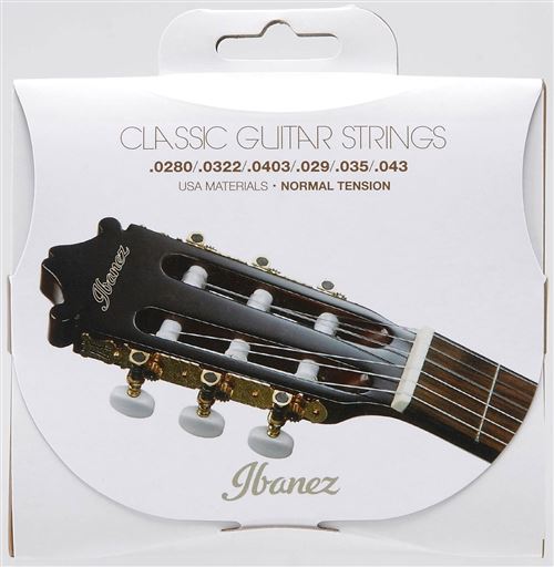 Ibanez ICLS6NT - Cordes guitare classique - tension normale