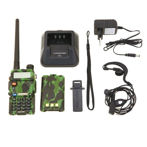 UV-5R Talkie-walkie FM Radio VHF/UHF avec Double Bande Radio