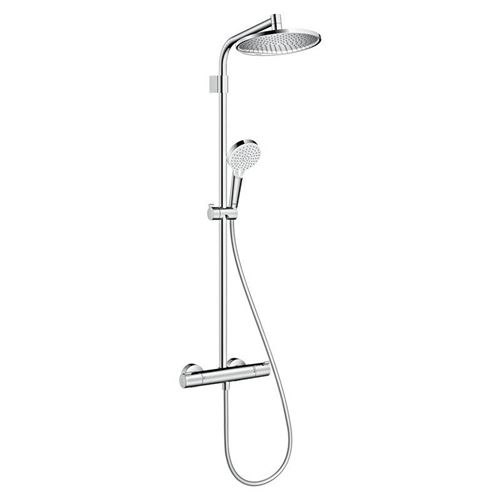 Hansgrohe Gris Colonne De Douche Crometta S 240 26781000 Avec Mitigeur Thermostatique Varia