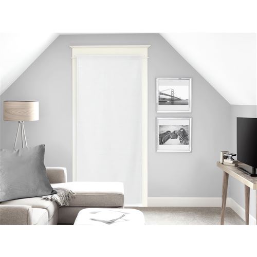 soleil d'ocre voilage noémie - 90 x 200 cm - blanc