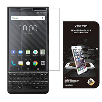 Blackberry Key2 : Protection d'écran en verre trempé - Tempered glass Screen protector / Films vitre Protecteur Blackberry Key 2 (Keyone 2) smartphone 2018 - Accessoires XEPTIO - 1
