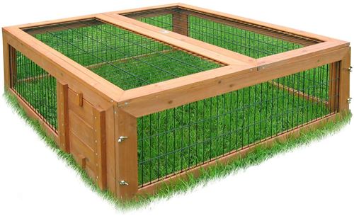 Comparer les prix de Habau - 532 - Enclos avec Deux couvercles