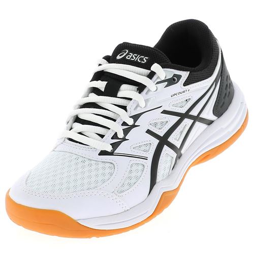 Chaussures de badminton Asics Upcourt 4 wht indoor jr Blanc taille : 36 réf : 93424