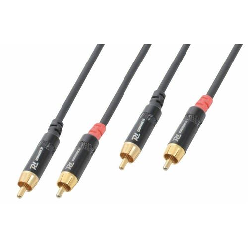 PD Connex Câble Audio Cordon 2x RCA Mâle/2x RCA Mâle - 12m