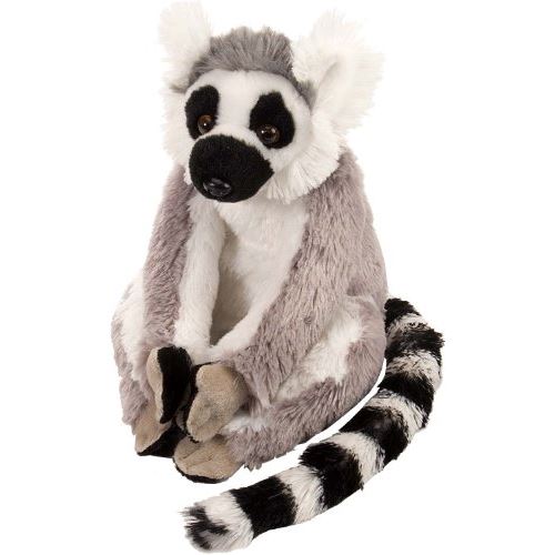 Wild Republic Ring Tailed Lemur Plush, Peluches, Peluches, Cadeaux pour enfants, Peluches 8 pouces