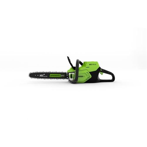 GREENWORKS Tronconneuse electrique GD60CS40K2 - 60 V - 40 cm - 1 batterie + 1 chargeur - Vert