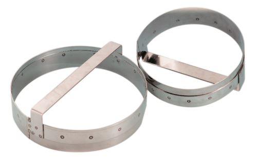 Découpoir galette inox a poignée diam 18 cm