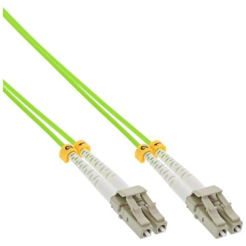 Câble duplex optique en fibre InLine® LC / LC 50 / 125µm OM5 7.5m