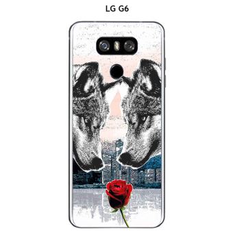 Coque Gel Transparente Pour LG G6 + 2 Verres De Protection écran - Marque NOVAGO