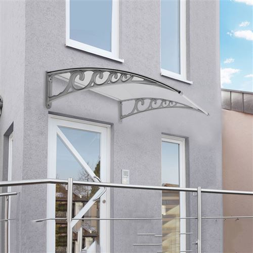 Auvent De Porte/Fenêtre, Marquise Semi-Transparent Moderne 80*120cm