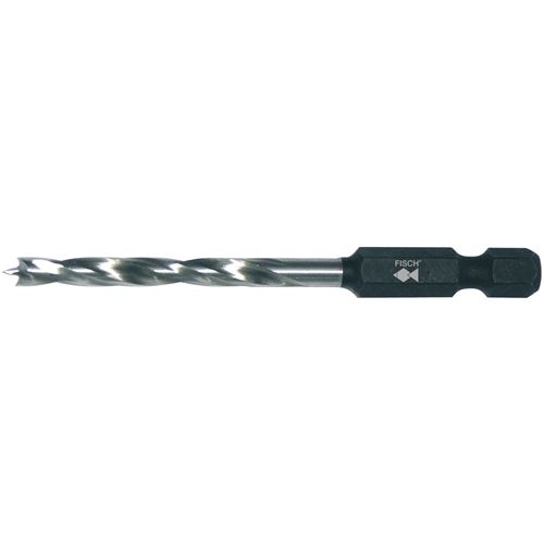 Poisson, 013be03 Mèche à bois spirale HSS avec embout 1/4 " , 013BE0600