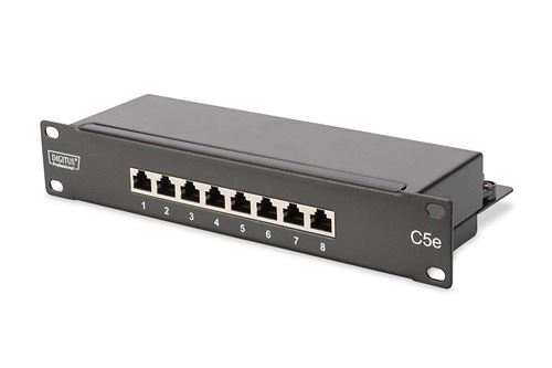 'DIGITUS Professional DN-91508s G Classe D Panneau de Brassage Cat 5E Blindé 8 Ports