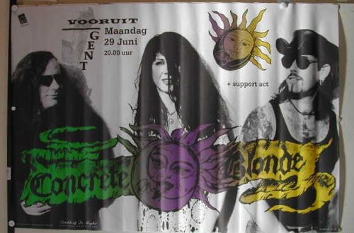 Concrete Blonde - 66x97 cm - AFFICHE / POSTER
