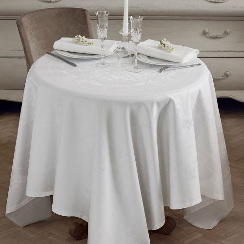 Nappe Comtesse Blanc 174x364 Garnier-Thiebaut