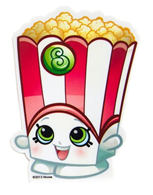 Slammer Shopkins popcorngum géant 10 x 6 cm