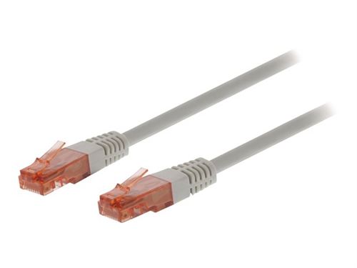Valueline VLCT85200E025 Câble de réseau Cat6 Utp Rj45 (8/8) Mâle - Rj45 (8/8) Mâle 0,25 M Gris