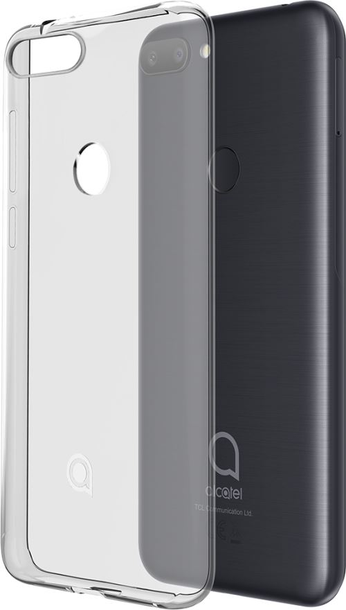 Bigben Connected soft case - Achterzijde behuizing voor mobiele telefoon - thermoplastic polyurethaan (TPU) - transparant - voor Alcatel 1S