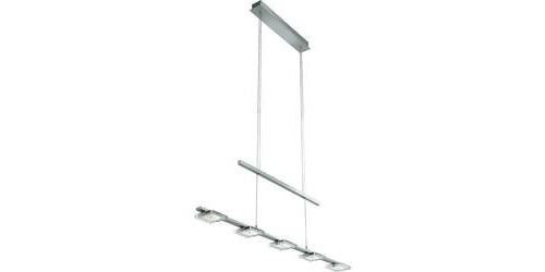 Suspension LED Paul Neuhaus 2131-55 25 W blanc chaud acier