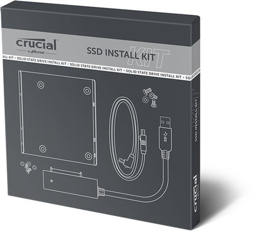 Crucial SSD Install Kit - adaptateur pour baie de stockage