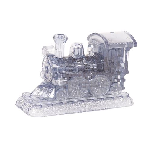 Crystal puzzle 3D locomotive