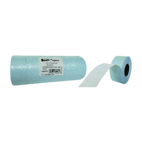 Agipa Etiquette Pour Pince À Étiqueter, 26 X 16 Mm,Permanent