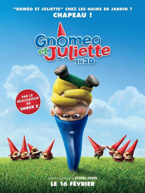 Gnomeo Et Juliette AFFICHE CINEMA ORIGINALE