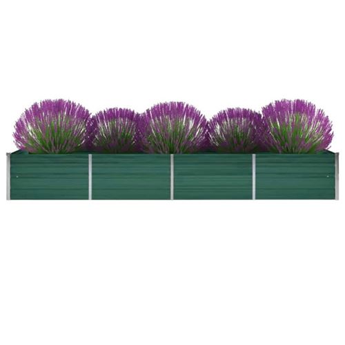 Vidaxl Vert Lit De Jardin - 320X80x45 Cm - Image 3