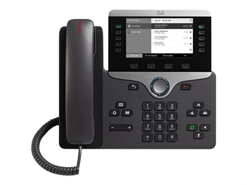 Cisco Ip Phone 8811 - Téléphone Voip - Sip, Rtcp, Rtp, Srtp, Sdp - 5 Lignes