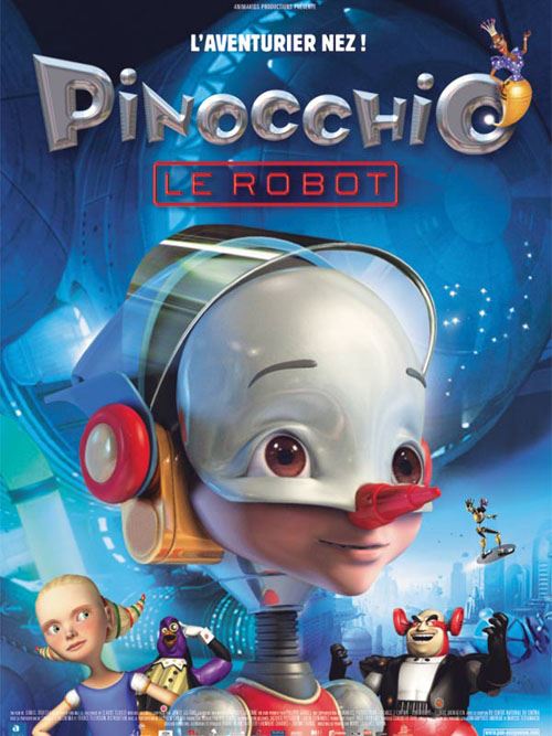 Pinocchio Le Robot AFFICHE CINEMA ORIGINALE