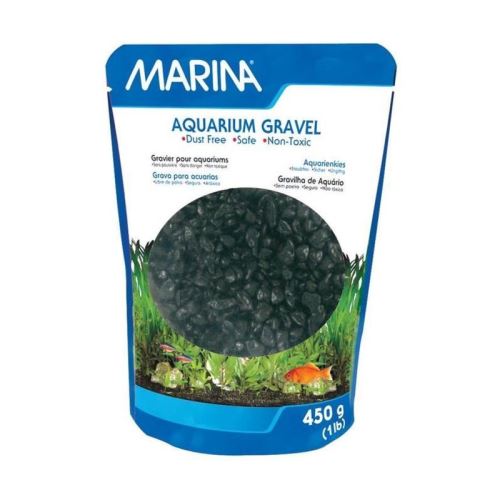 Comparer les prix de marina gravier deco noir - 450 g - pour aquarium