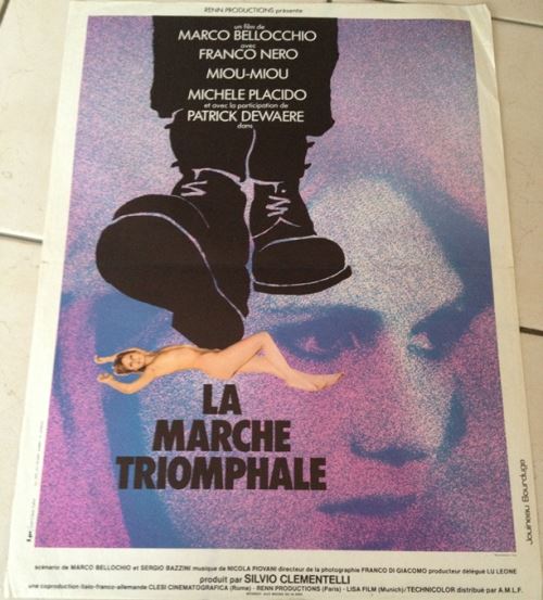 La Marche Triomphale AFFICHE CINEMA ORIGINALE