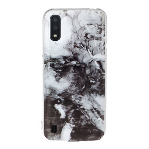 Coque en TPU motif de marbre imd style B pour votre Samsung Galaxy A01