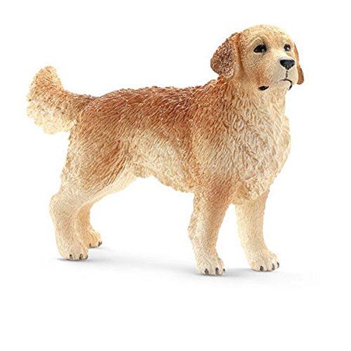 Schleich World of Nature: Farm Life - Golden retriever, mâle - honey