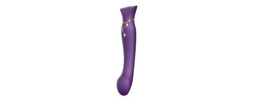 Queen G-Spot Vibrator Zalo (Couleur : VIOLET)