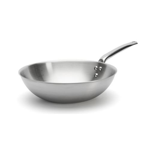 Non Communiqué Inox Poêle Wok 28 Cm De Buyer 3608.28