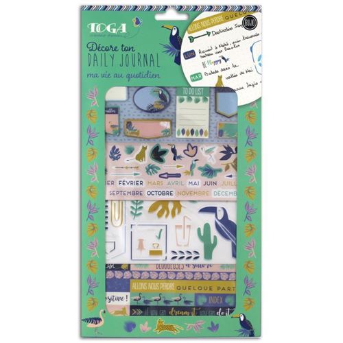 Bullet journal Jungle - Coffret à personnaliser - Toga