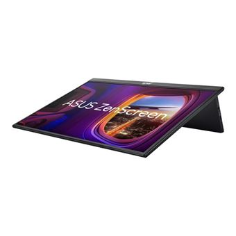 ASUS ZenScreen MB16QHG - Écran LED - 16" (15.6" visualisable) - portable - 2560 x 1600 WQXGA @ 120 Hz - IPS - 500 cd/m² - 1200:1 - DisplayHDR 400 - 5 ms - HDMI, 2xUSB-C - gris