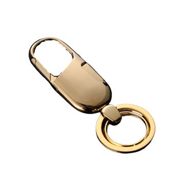 2€43 sur Porte-clés Voiture avec 2 Anneaus et Coffret Cadeau FONGWAN  Cadeaux pour Homme et Femme - Or - Porte clef - Achat & prix