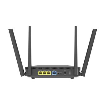 ASUS RT-AX52 - Routeur sans fil commutateur 3 ports - 1GbE - Wi-Fi 6 - Tri-bande