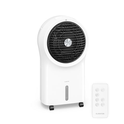 Rafraîchisseur D'Air Ventilateur - Klarstein Whirlwind - 320 M³/H - 6 L - 30 M² - 3 Modes - 60 W