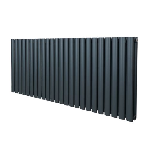 Monstershop Oval Column Radiator – 600mm x 1440mm – Anthracite Grey