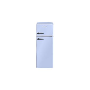 Réfrigérateur congélateur 2 portes retro Arzy LJDD206BLUE 206 Litres Bleu lavande - 1