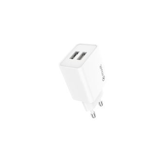 Chargeur Secteur USB-A 12W Plastique Recyclé Muvit Blanc - 1