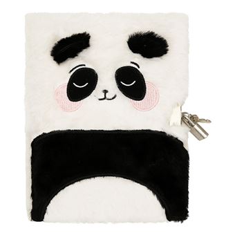 Journal Intime Peluche Panda - Draeger Paris